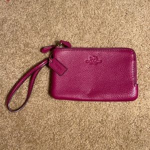 Coach wristlet